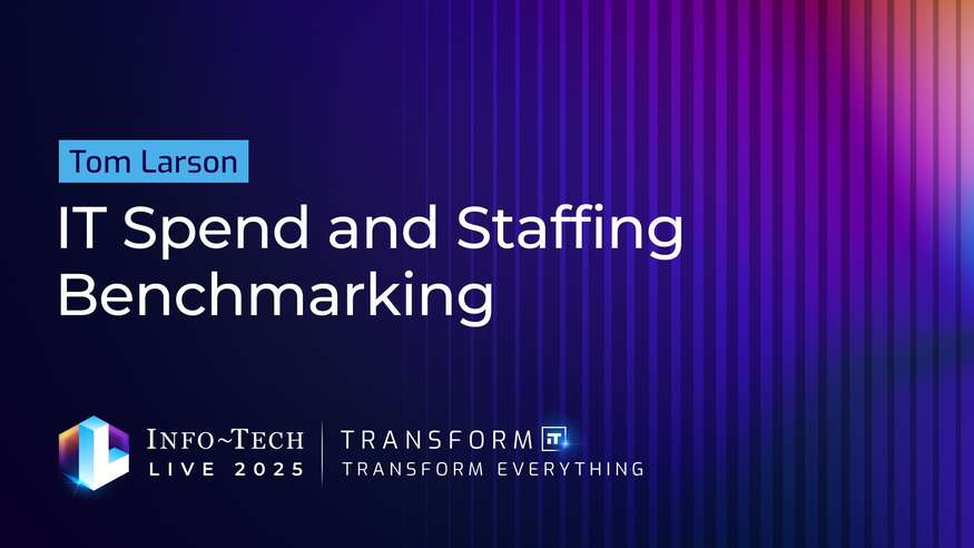 IT Spend and Staffing Benchmarking  visualization